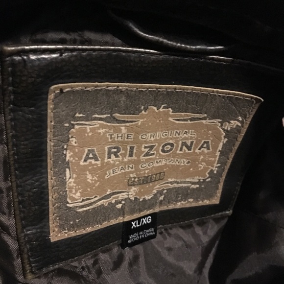 Arizona Men's Faux Leather Jacket - Picture 5 of 8